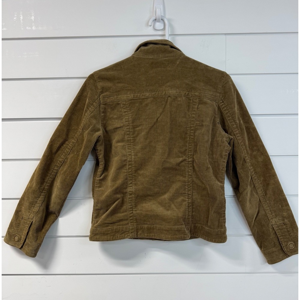 Cabi Womens Brown Corduroy Trucker Jacket Tan Stretch Cotton Style 411 Size S - Picture 7 of 7